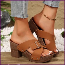 Sandalo donna stile britannico