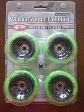 Ruote da pattino Pacer Velocity Race Formula con cuscinetti Mini ABEC 3 8mm 8 conteggi