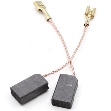 2 pezzi spazzole carbone carbone per Fein WSG 12-70 E, WSG12-70 E 30711132003 5x10 mm