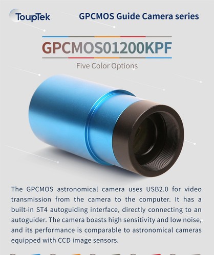 Telecamera guida touptek 225c - telecamera,