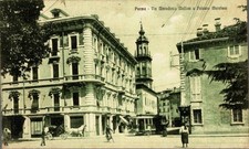 Parma via Macedonia Melloni, Tram  F. piccolo  spedita