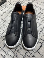 Sneaker seconda pelle tripla