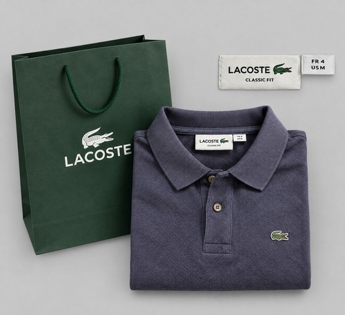 Lacoste polo uomo viola - lacoste,