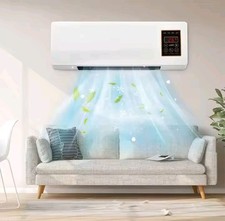Termoconvettore da Parete con Telecomando-Ventilatore Di Aria Calda/Fredda