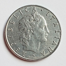 1976 Italy 50 Lire, KM# 95.1