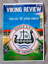 Goole AFC v Kendal Town. 24 marzo 2018. Evo-Stik North. Ottime condizioni
