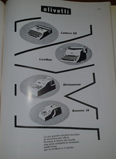 OLIVETTI LEXICON LETTERA 22 -  ADVERT PUBBLICITA' D'EPOCA ADVERTIS ADV-ML21