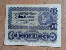AUSTRIA-UNGHERIA 10 KRONE 1922