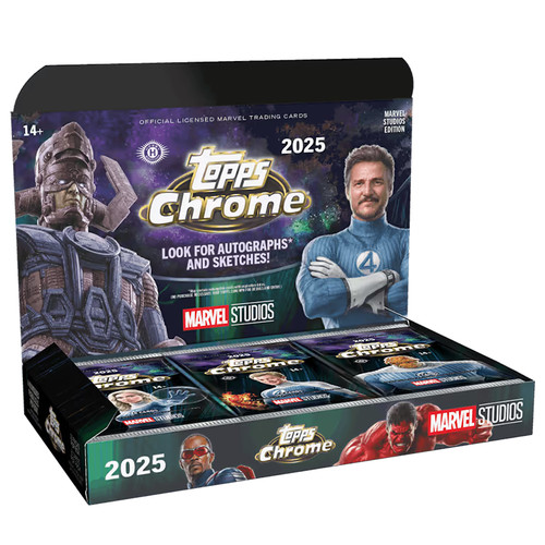 Topps chrome marvel studios - topps,