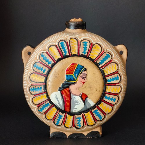 Fiasca borraccia ceramica - fiasca,,