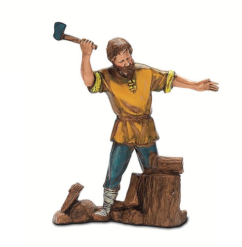 Pastore statuina boscaiolo - pastore,