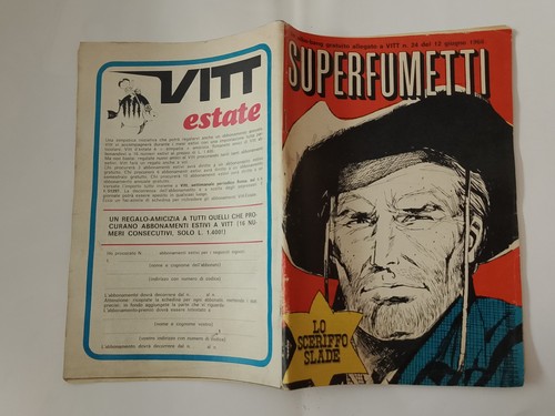 Superfumetti allegato vitt - a,