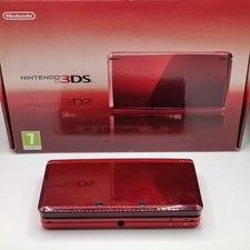 NINTENDO 3DS ROSSO METALLIC RED ⭐ BOXATO + CARICATORE + PENNINO 🎮