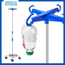 Asta Portaflebo in acciaio