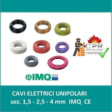  CAVO ELETTRICO UNIPOLARE FILO