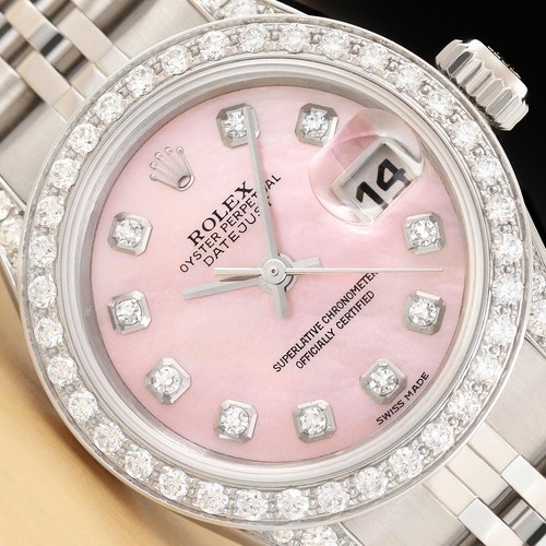 Rolex datejust 69174 pink - rolex,