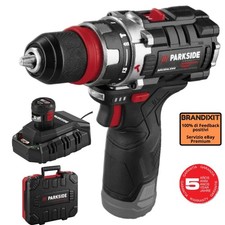 Trapano a Percussione 12V PARKSIDE PERFORMANCE + Batteria 2,5 Ah + Caricabatteri