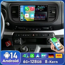 6G+128G Android 14 per Peugeot
