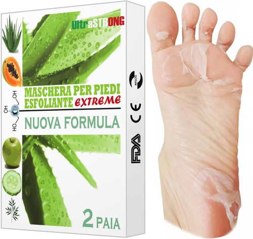 Maschera piedi esfoliante - piedi, e