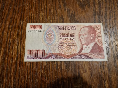 Turchia banconota del 1970