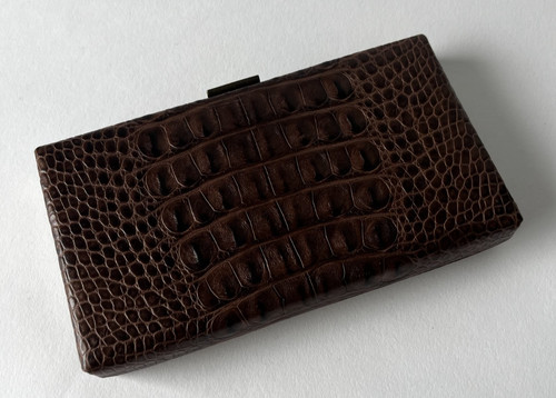 Portafoglio pochette rigida