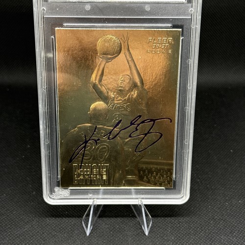 1996 fleer oro 23kt - fleer, kobe