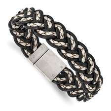 Bracciale acciaio inox - acciaio,