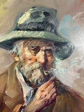 Dipinto olio su tavola -