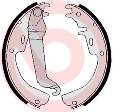 Kit ganasce freno Brembo S 59 504 per GT MANTA 230 CC OPEL REKORD KADETT Combo T85