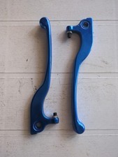 332096 COPPIA LEVE FRENO BLU ANODIZZATO APRILIA SR STEALTH DD 50 1997-1999