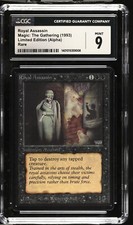 Magic MTG Beta Royal Assassin Graded CGC 9 MT Mislabelled Alpha www_MoxBeta_com