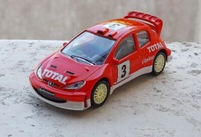 ??? PEUGEOT 206 WRC TOTAL NOREV 1:55 COLLEZIONE RALLY ???