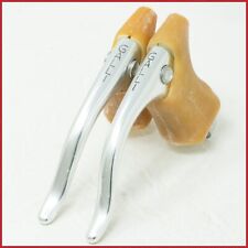 NOS GALLI LEVE FRENO BICI CORSA STRADA VINTAGE PARA COPPE MARRONE ITALIANO