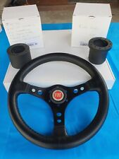 KIT VOLANTE  Nero  SPORTL DM 33 + MOZZO FIAT 500EPOCA FIAT 126  127