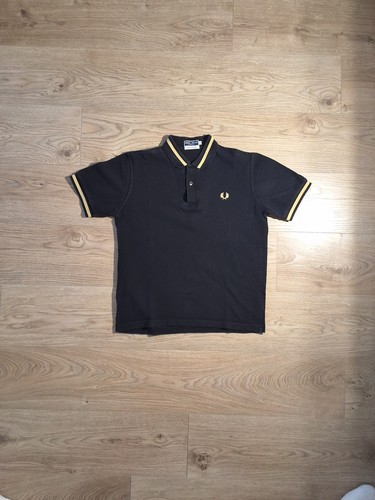 Polo fred perry m12 nera - m12,