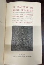1911, Gabriele D'Annunzio, Le martyre de Saint Sébastien
