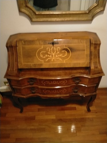 Scrittoio ribalta noce - ribalta,