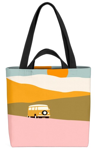 Borsa grafica vintage - , camper