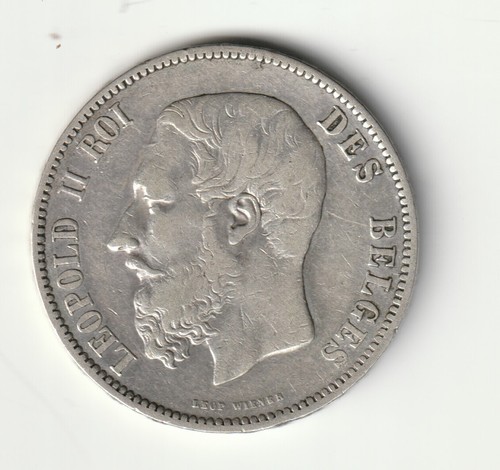 Belgio franchi 1870 - 5,