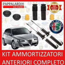KIT 2 AMMORTIZZATORI ANTERIORI COMPLETO TAMPONI CUFFIE SUPPORTI ALFA 147 156 GT 