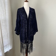 Giacca kimono velluto Zara M