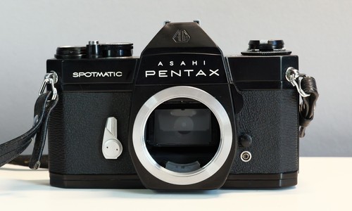 Asahi pentax spotmatic black - asahi,