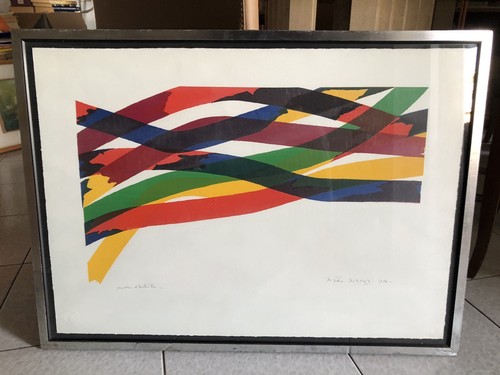 Piero dorazio litografia a - piero,