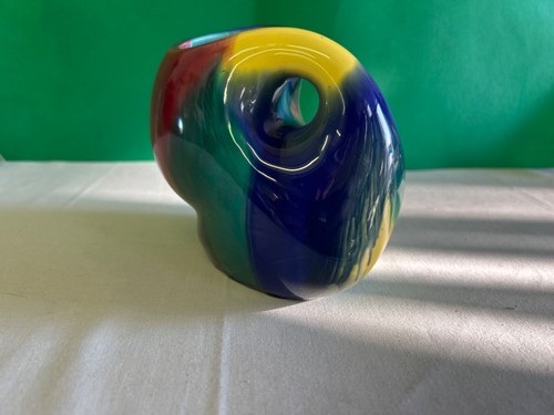 Vaso policromo lenci - policromo, camillo