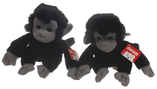 Gund peluche nero grigio - peluche,