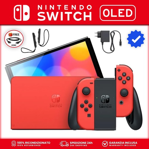 Nintendo switch oled mario - oled, ⭐