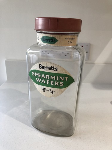 Old large glass - glass, jar