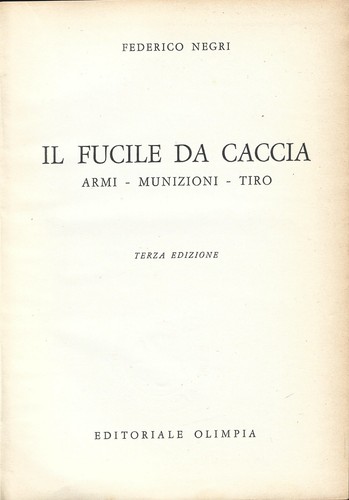 Negri fucile caccia - negri,