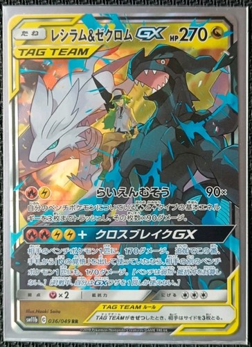 Reshiram zekrom jap - e, gx