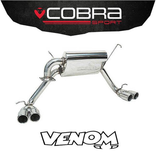 Scarico cobra cat back - cobra, 2,25"